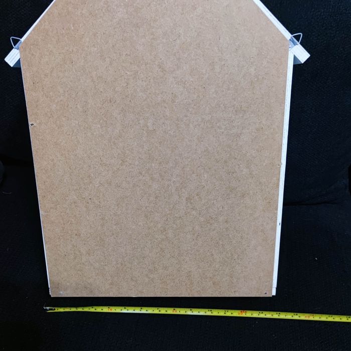 Półka domek nad biurko