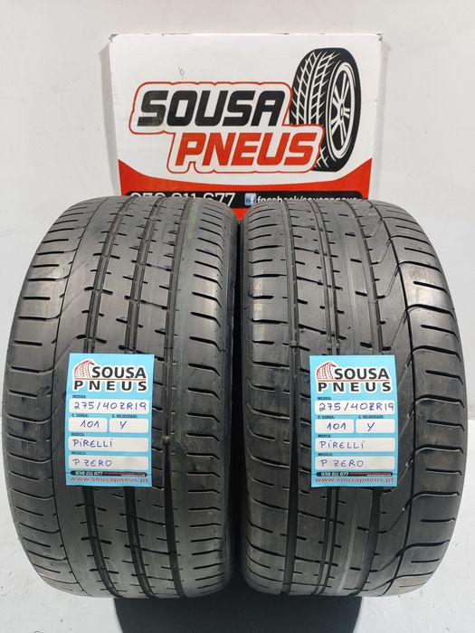 2 pneus semi novos 275-40R19 Pirelli - Oferta da entrega