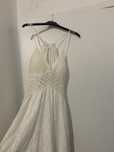Vestida de renda branco