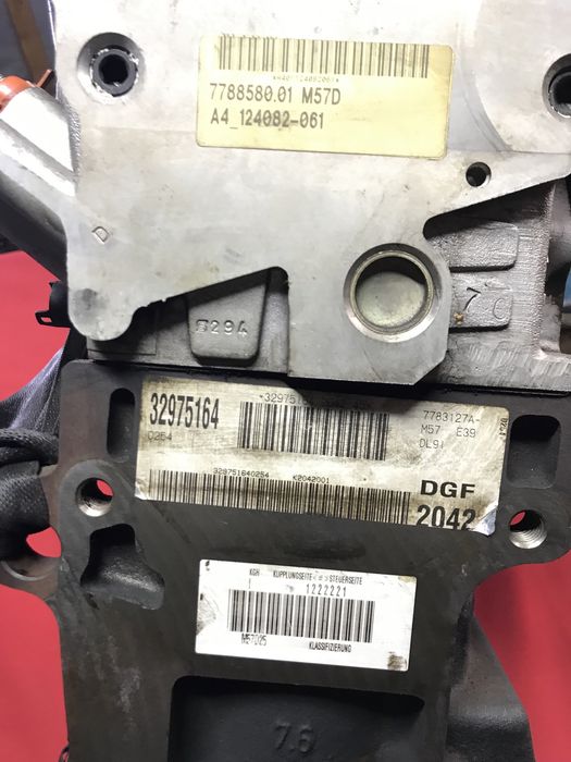 Двигун BMW M57 E38 E39 525d 2.5d Дизель Дізель Мотор БМВ м57 m57d25