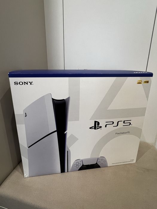 Sony PS5 Slim Blu-by Ray Edition 1TB Video Game Console - White