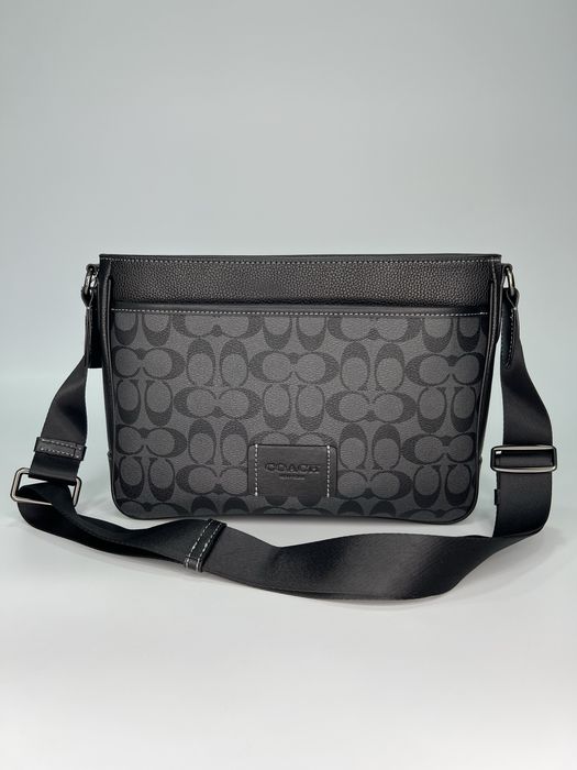 Чоловіча сумка Coach шкіряна