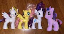 Kucyki pony duże, zestaw +gratis