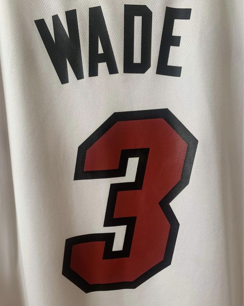 Wade miami heat 3 koszulka kolekcjonerska koszykówka