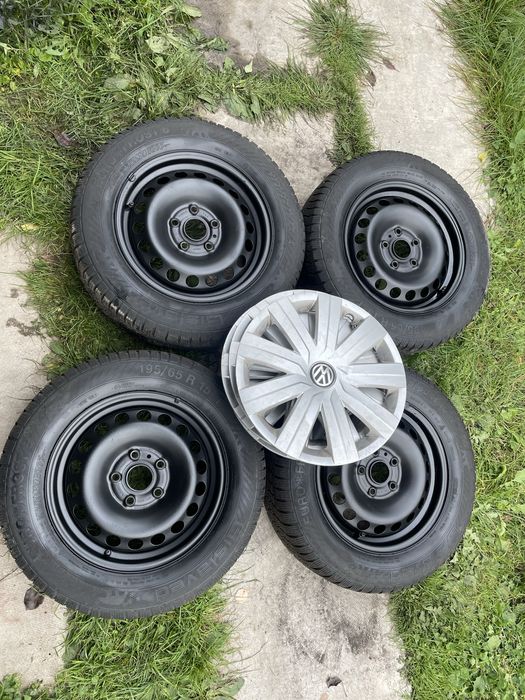 Резина зимова Gislaved 195/65 r15 з дисками і ковпаками