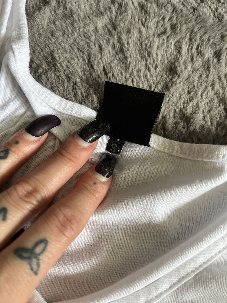 Gym glamour oversize top