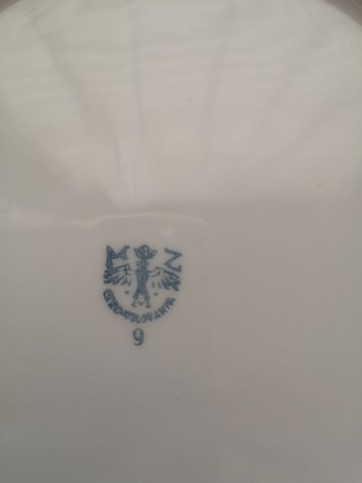 Serwis obiadowy Czechoslovakia M Z sygnowany na 6 osób