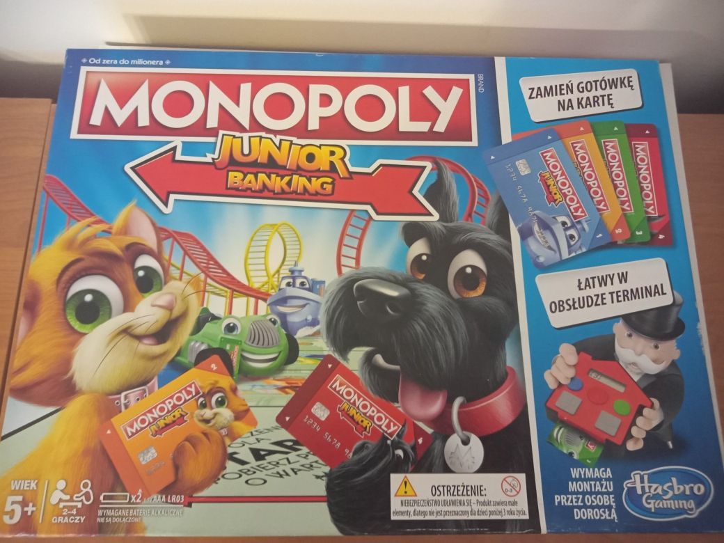 Monopoly junior Banking, nowe wysylka