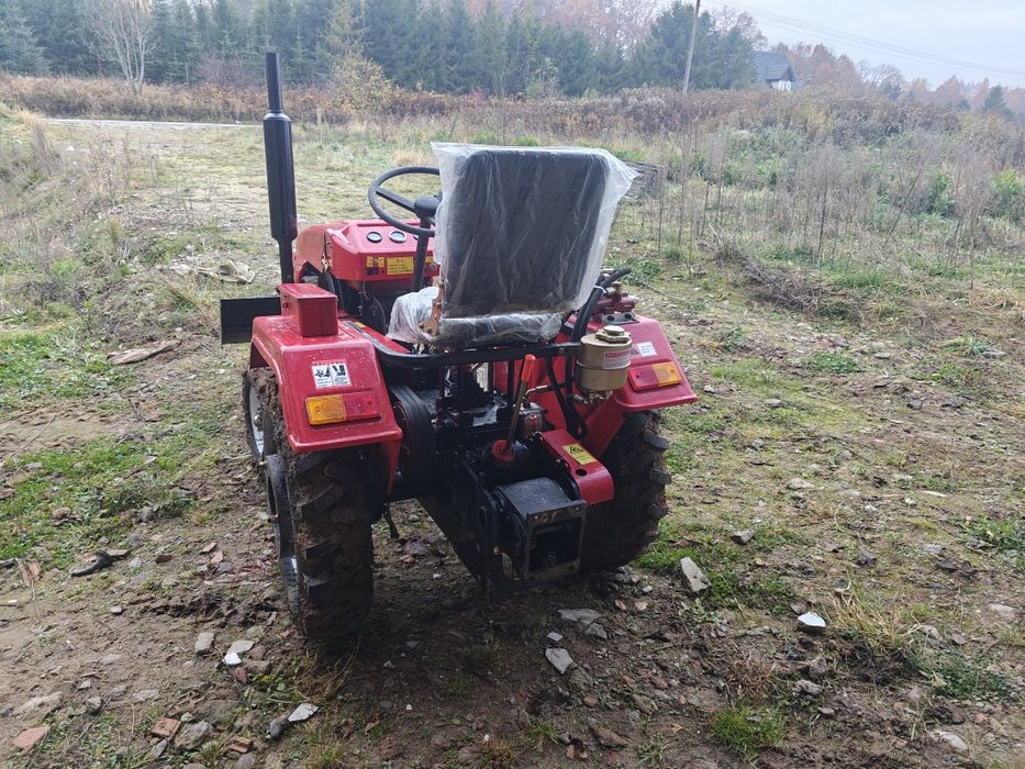 Ciągnik japoński chiński. Glebogryzarka 120cm mini traktor