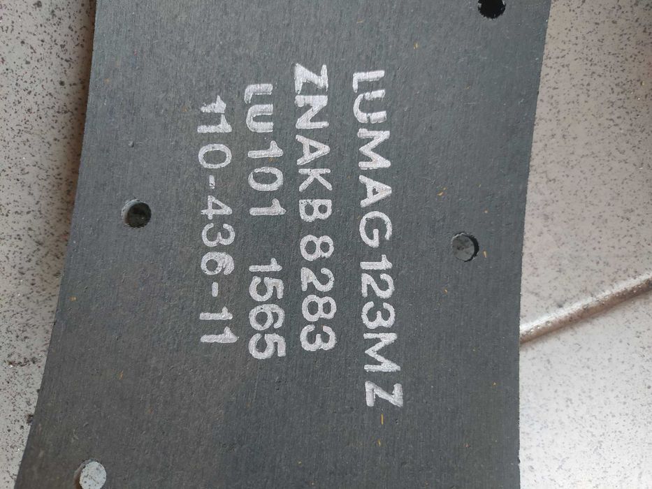 Jelcz 315 okładzina hamulca przód