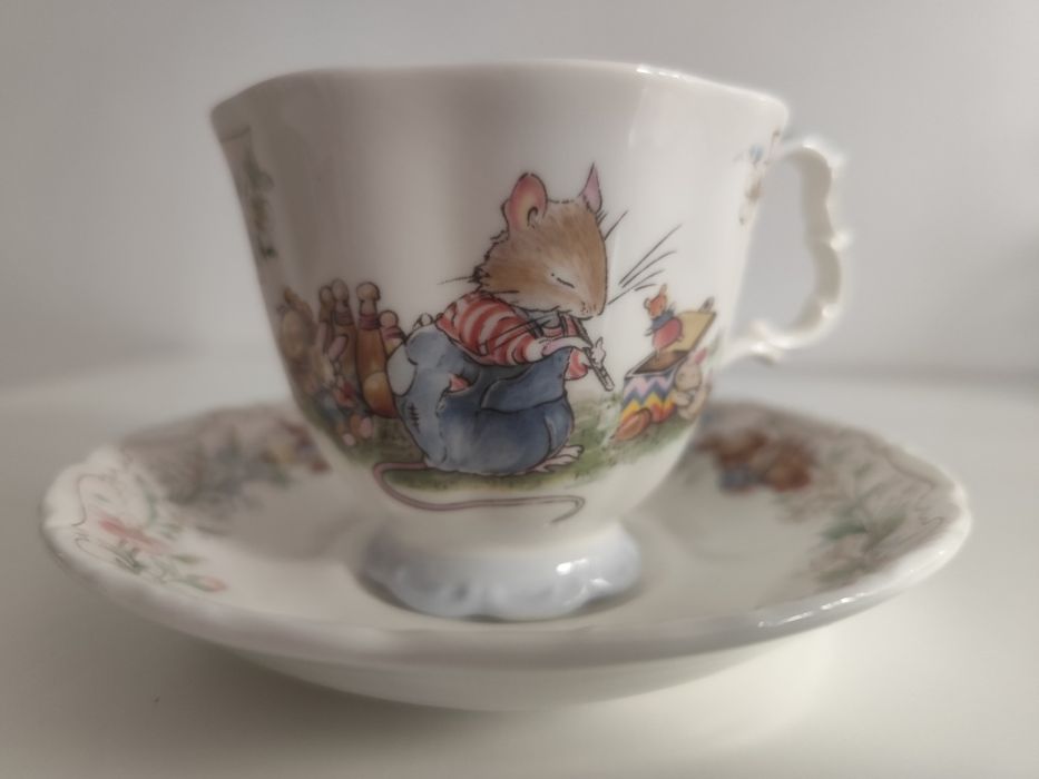 Filiżanka Brambly Hedge Royal Doulton Vintage filiżanka ze spodkiem