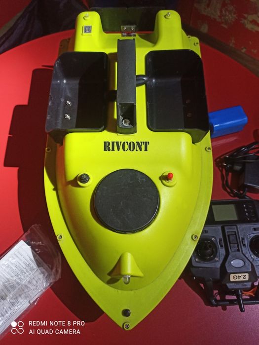 Кораблик для риболовлі Rivcont GPS 500M 12000mAh