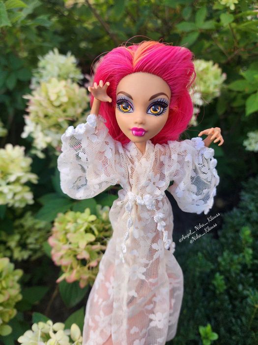 Мереживне Кімоно ручної роботи для Монстер хай / Monster High