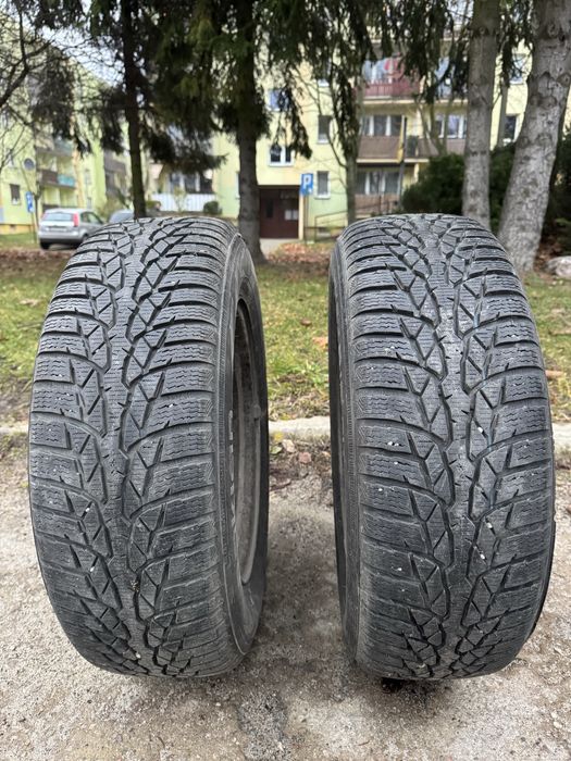 Opony zimowe Nokian 195 65 r15 na felgach