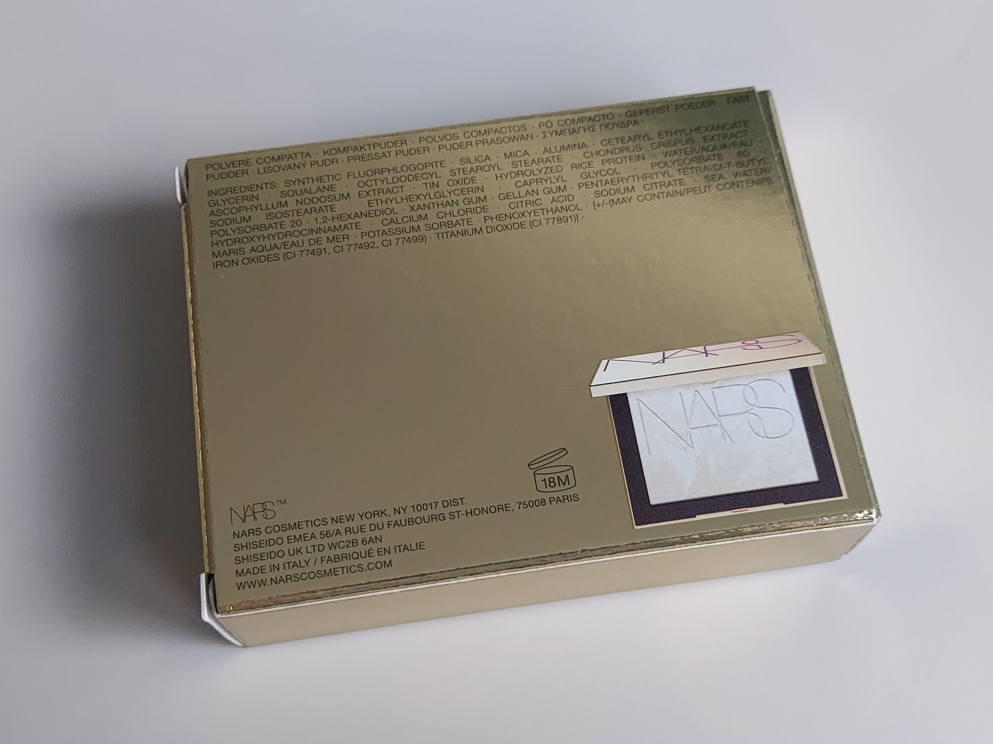 Puder NARS Light Reflecting Setting Powder Pressed Gold Dust