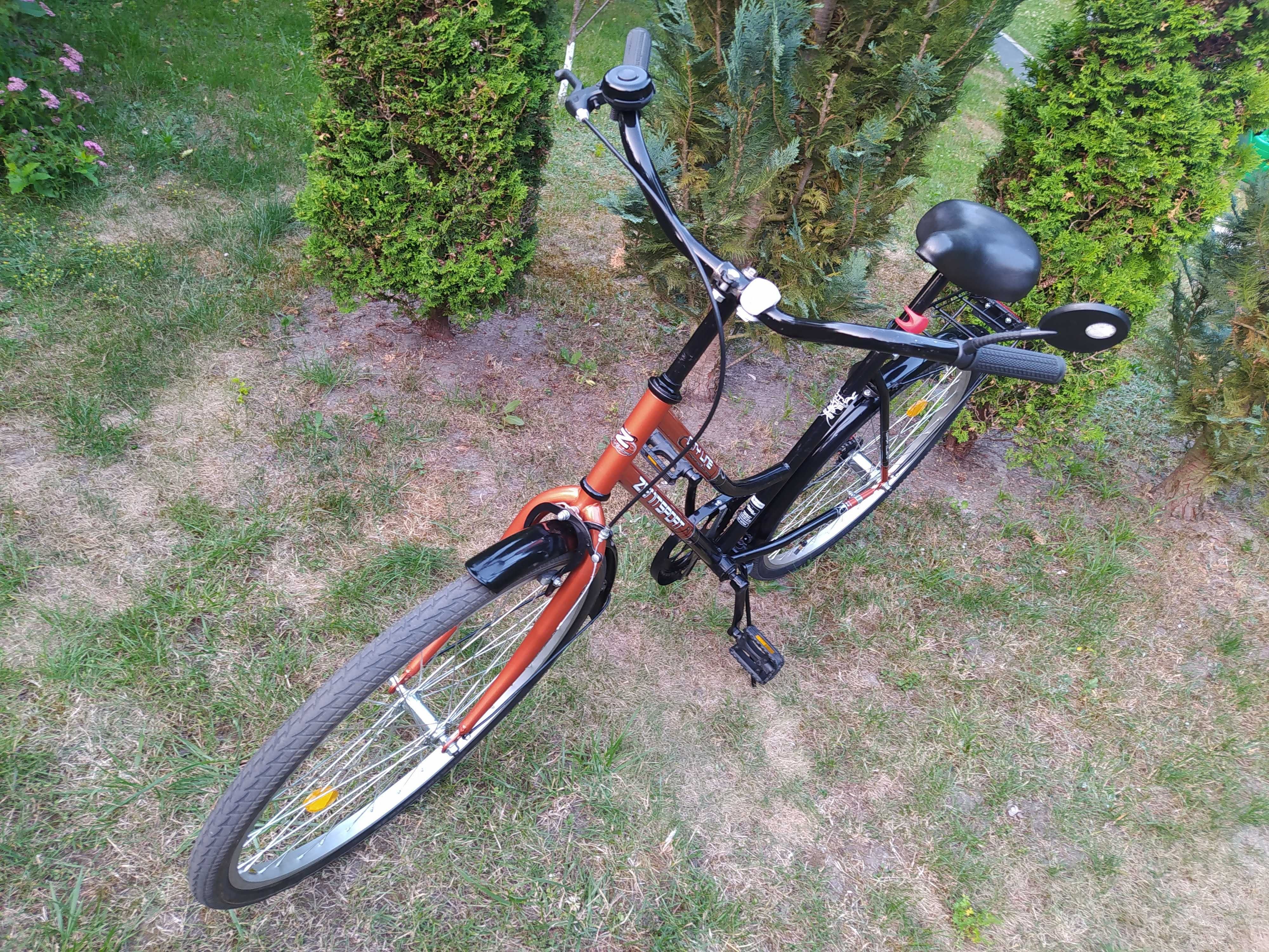 rower DAMKA z wyposażeniem (super stan)