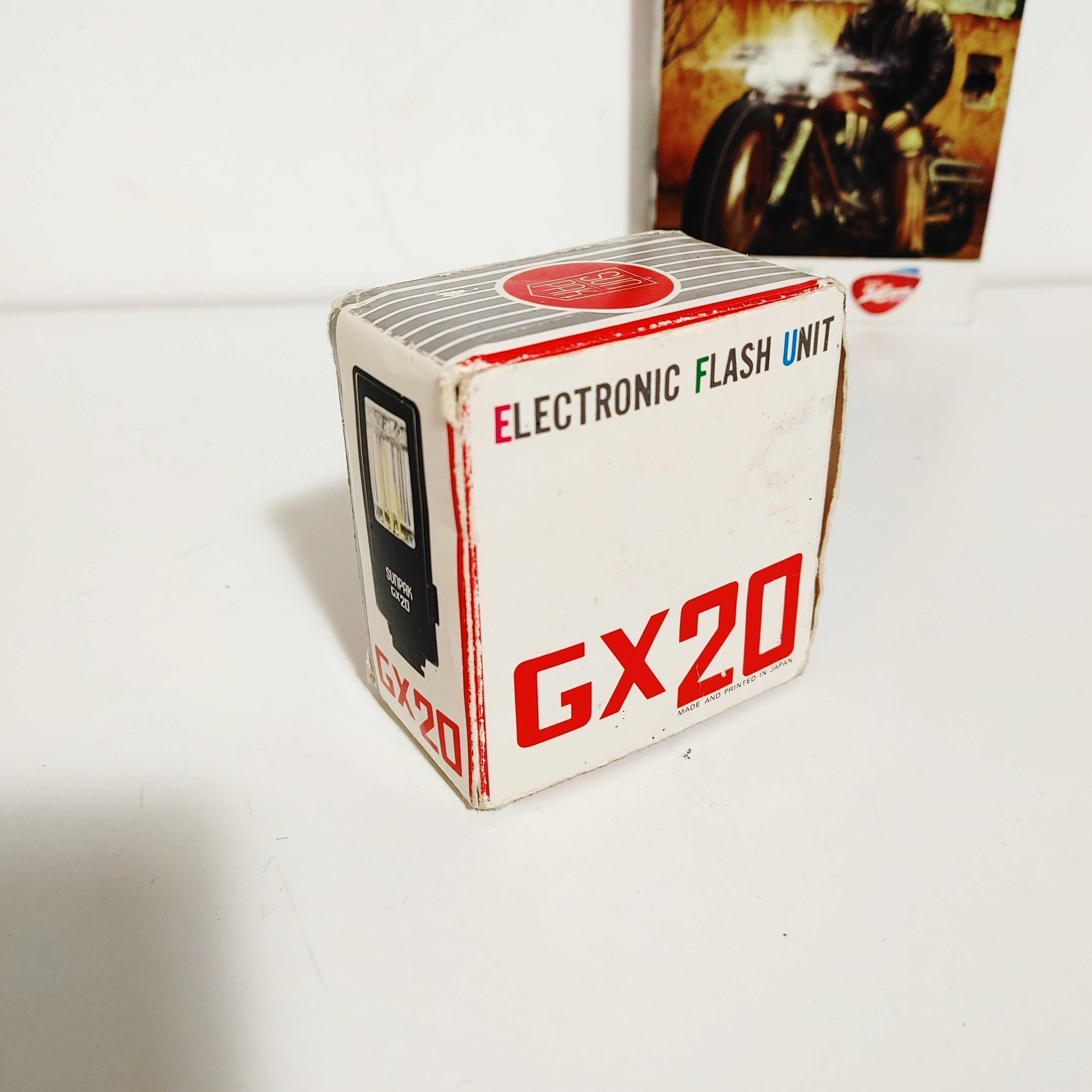 Lampa błyskowa SunPak GX20 do klasycznych aparatów fotograficznych