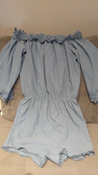 Kombinezon na lato XS niebieski