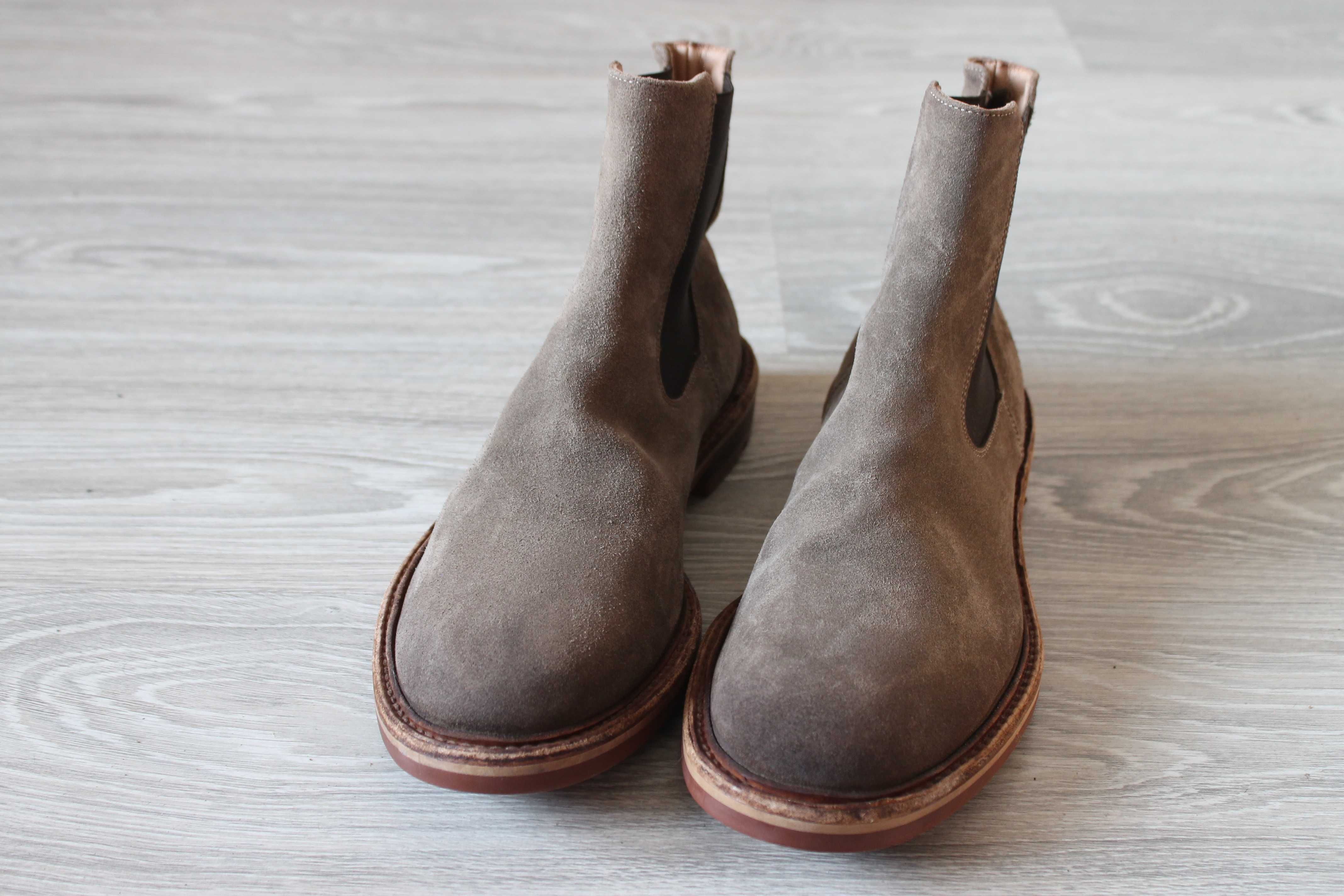 Мужские кожаные челси Benci Brothers Оригинал 44 р броги ботинки
