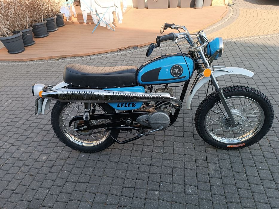 WSK 125 Lelek zamiana zamienię motocykl quad cross prl auto bus