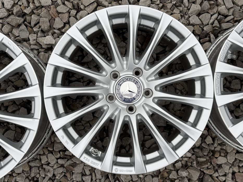 JAK NOWE Oryginalne OE Alufelgi 17" 5x112 Mercedes-Benz
