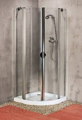 Kabina prysznicowa AQUAFORM GLASS 5 ( 23427 ) Chrom 90 cm x 90 cm
