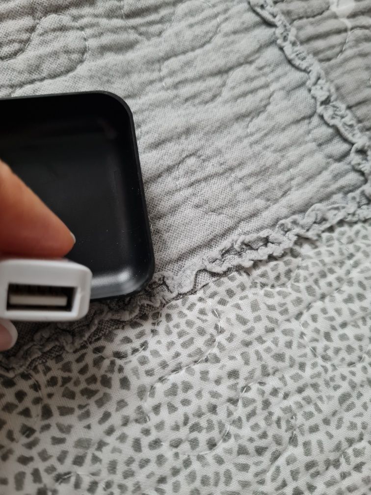 Adapter Samsung GH98 USB/micro-USB biały