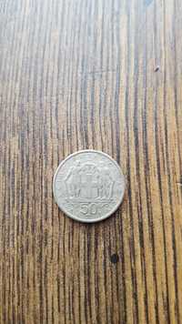 Moneta 50 drachm Grecja 1966