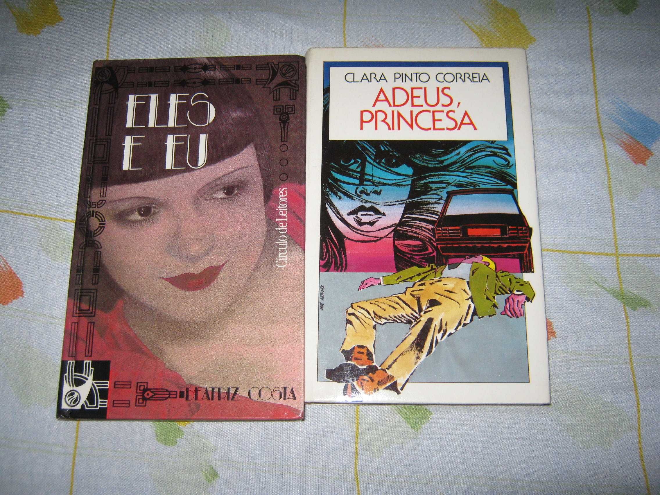 Livros Eles e Eu / Adeus, Princesa / Beatriz Costa/Clara Pinto Correia