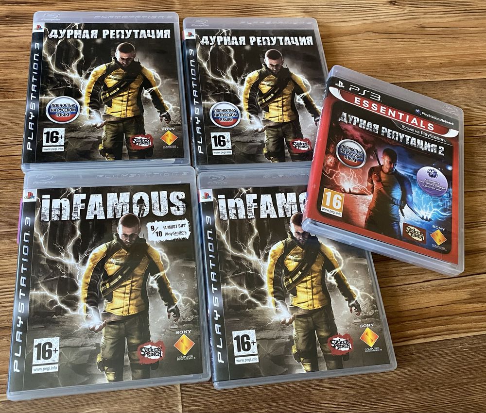 Sony PS3: FarCry, Uncharted, Один из Нас, Дурная Репутация, RDR