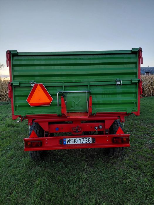 Przyczepa Pronar P653/2 6t wywrotka, Zasław, Autosan D55