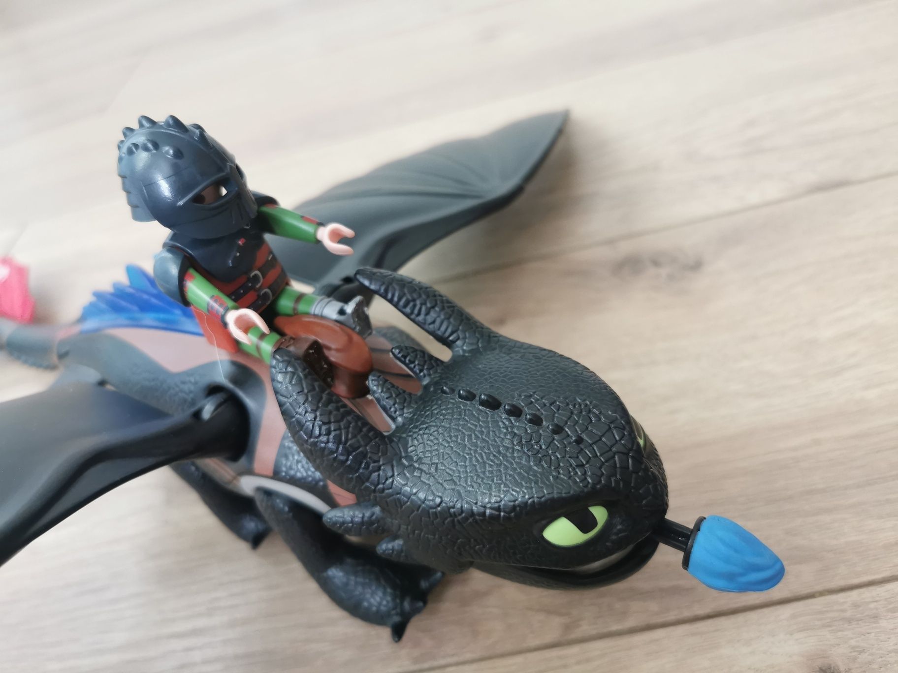 Klocki Playmobil 9246 Dragons Jak Wytresować Smoka Szczerbatek Czkawka