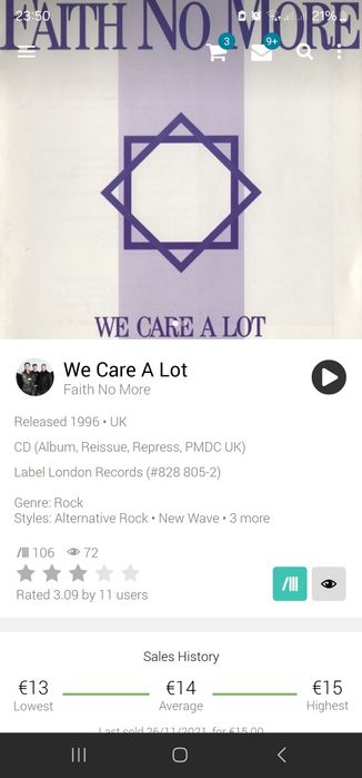 Redução Faith No More 2 Cds