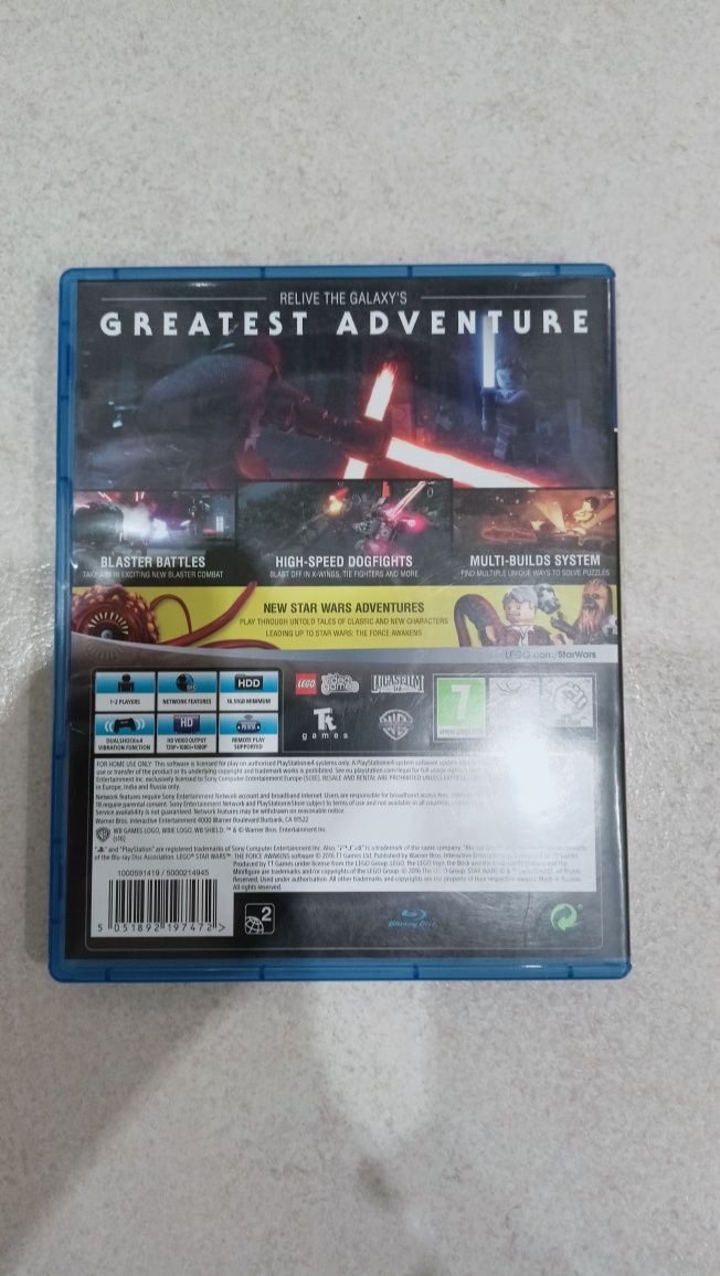 LEGO Star Wars The Force Awakens ps4