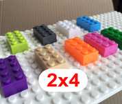 Кубики для Лего, Lego Classic 2х4 - 100 шт