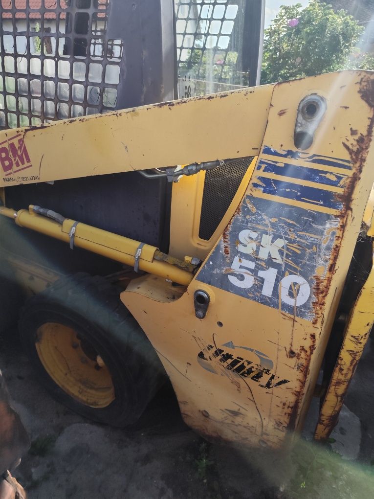 Mini ładowarka bobcat komatsu