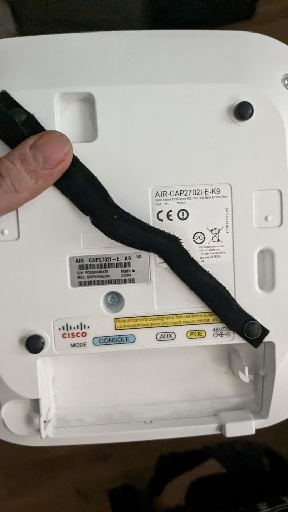 Точка доступу Cisco AIR-CAP2702I-E-K9
