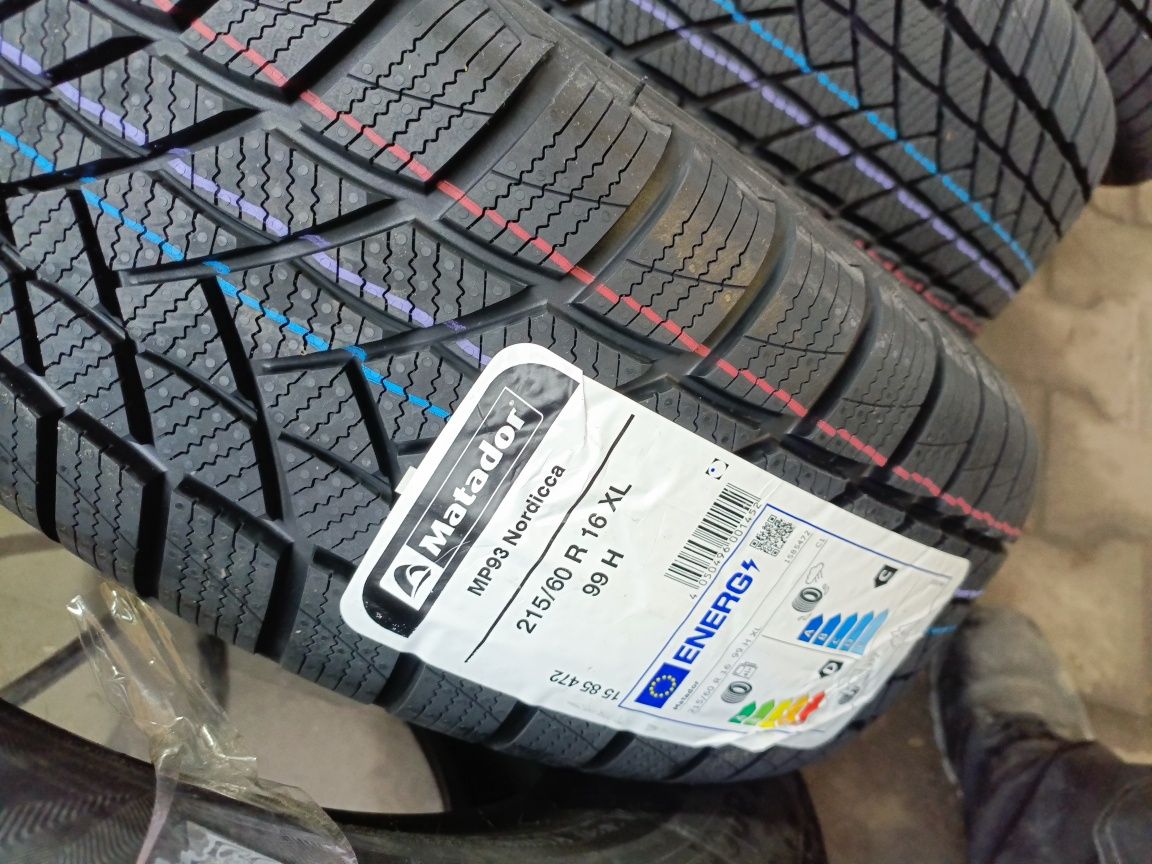 Nowe opony zimowe 215/60/16 Matador Nordicca  2024r