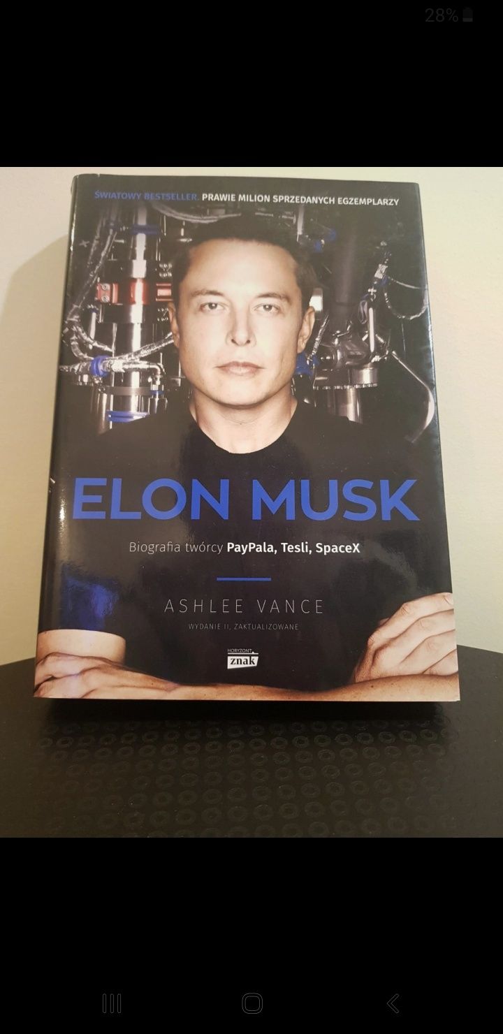 Książka Leon Musk Biografia Ashlee Vance