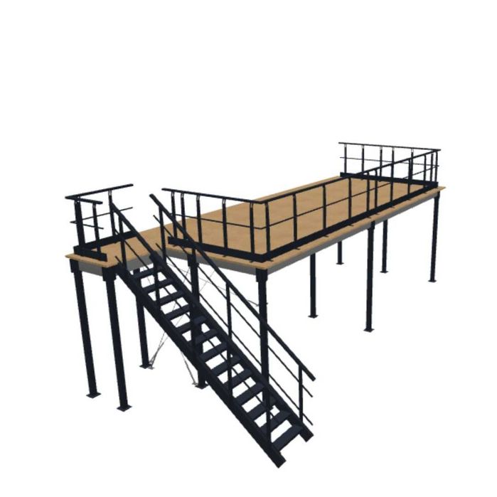 Podest magazynowy P6 – 30m2 Antresola piętro do magazynu