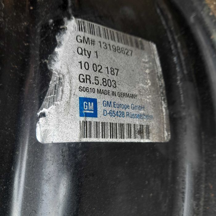 Структурні диски R16 5x110 OPEL Astra Zafira Meriva Vectra Saab Jeep