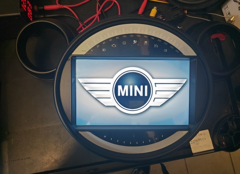 Radio 2 DIN 9" Mini Cooper Countryman (2011 a 2016) + Android (4+32 GB