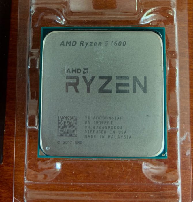 AMD Ryzen 5 1600 AF 3.2 GHZ 16MB + Chłodzenie OKAZJA! Piekna sztuka!