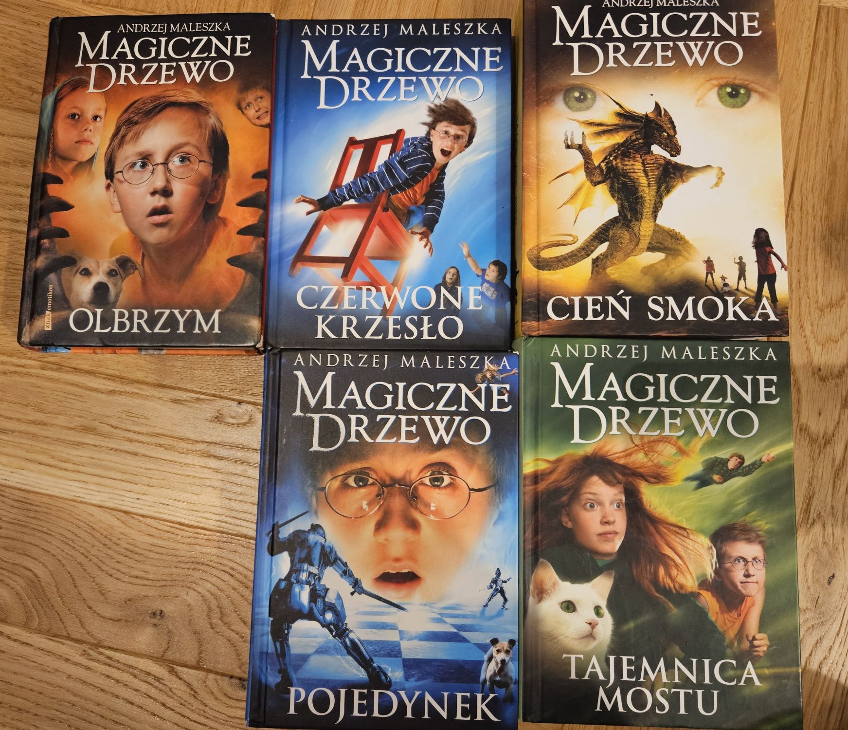 5 tomów Magiczne Drzewo - Andrzej Maleszka
