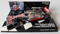 Lewis Hamilton F1 Mclaren 2007 1° pódio Minichamps