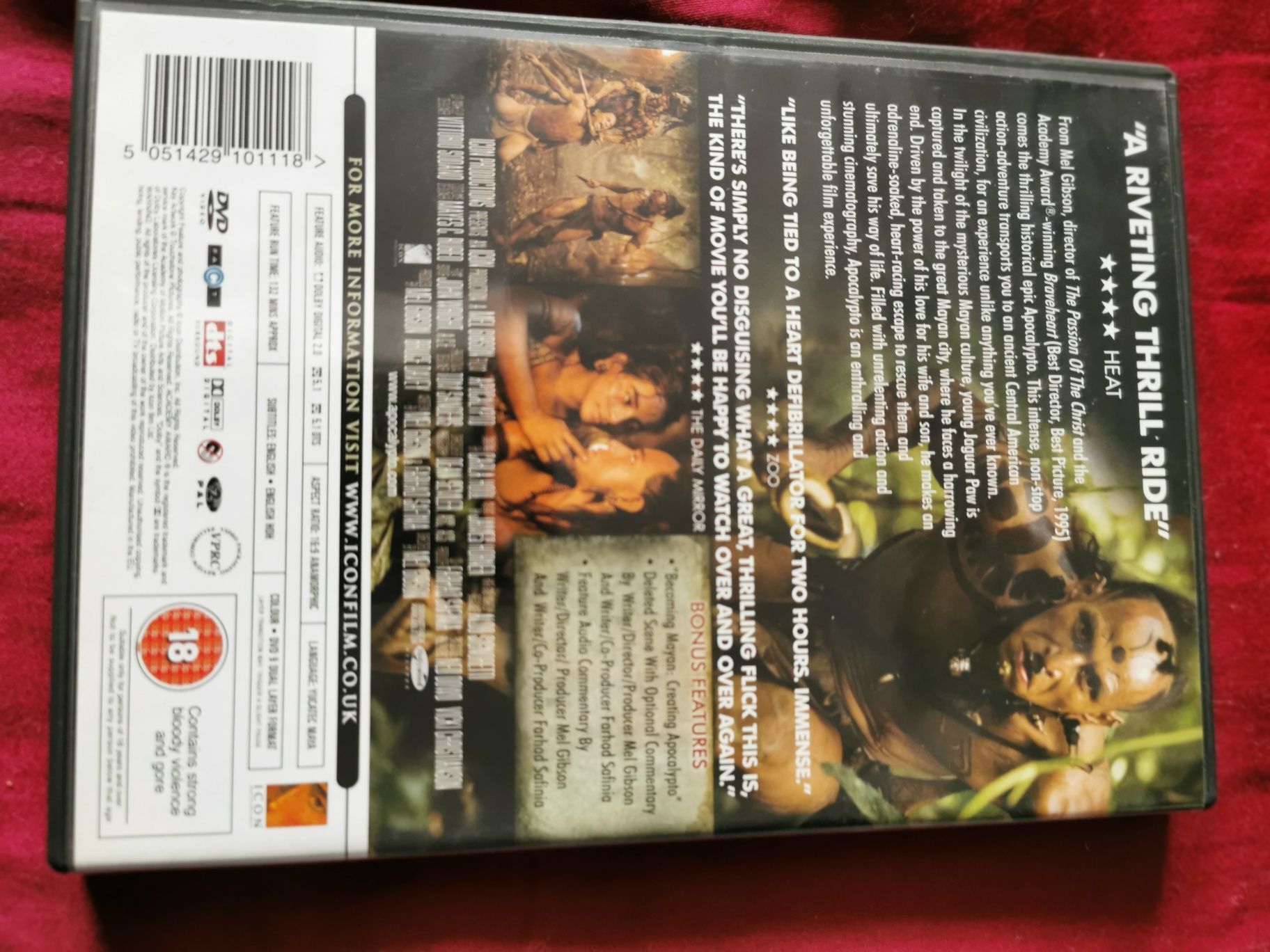 Film DVD "Apocalypto" Mel Gibson