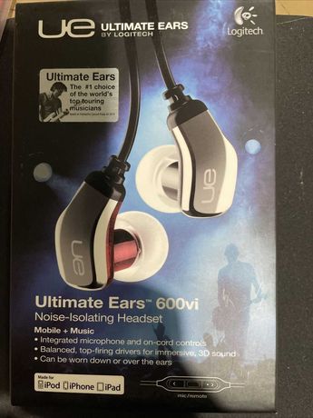 Новые наушники гарнитура арматурные Logitech Ultimate Ears 600vi