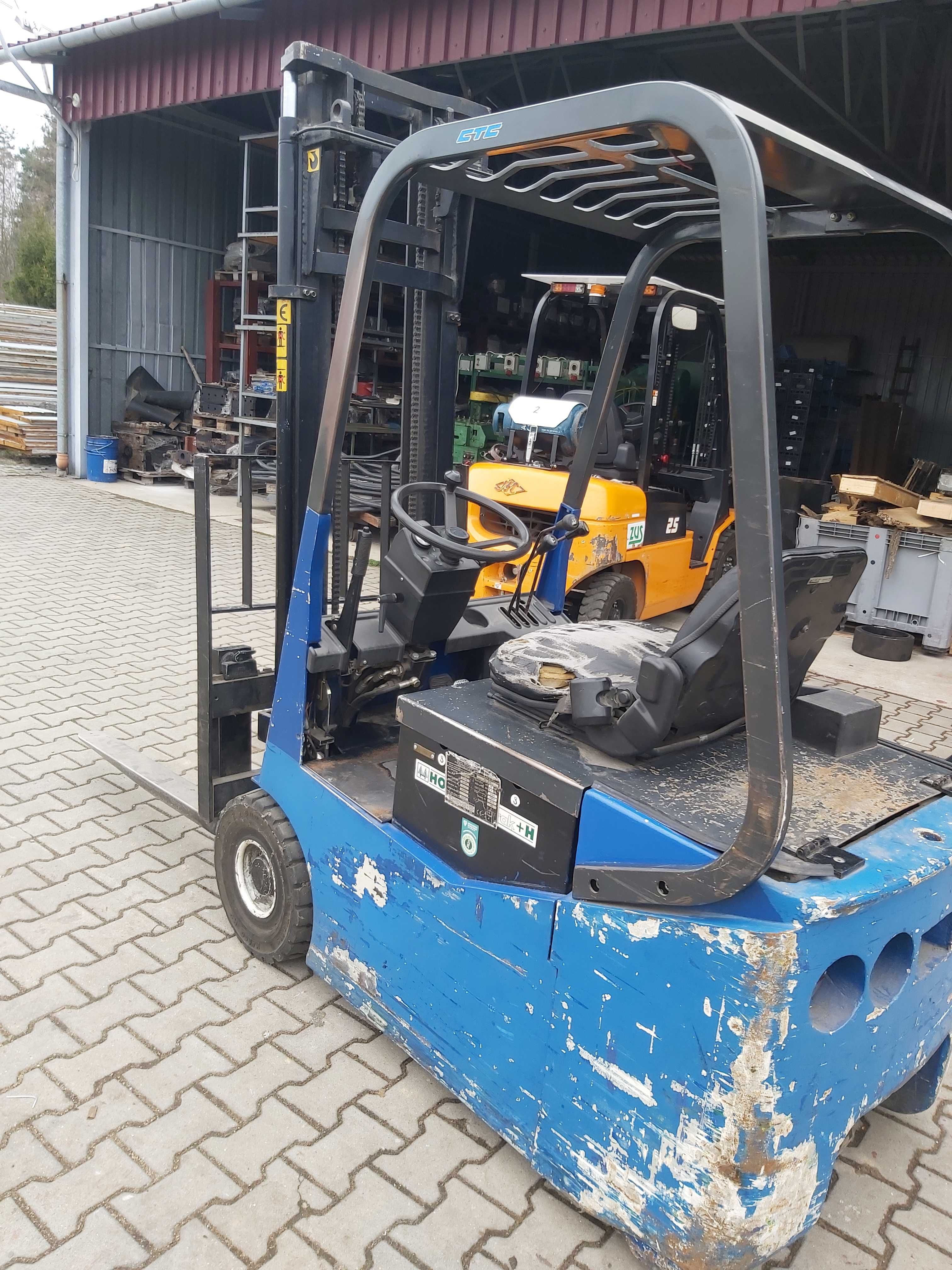 Wózek elektryczny  jezdniowy podnośnikowy, udźwig 1500kg