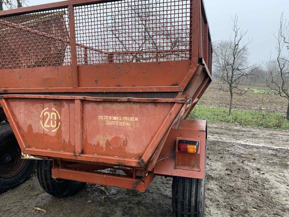 Причіп заводський самоскид