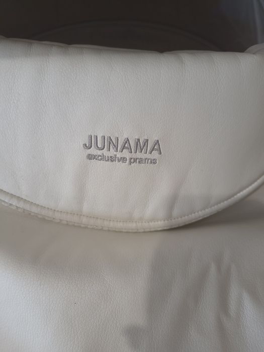 Wózek 2w1 Junama Diamond biało- beżowy